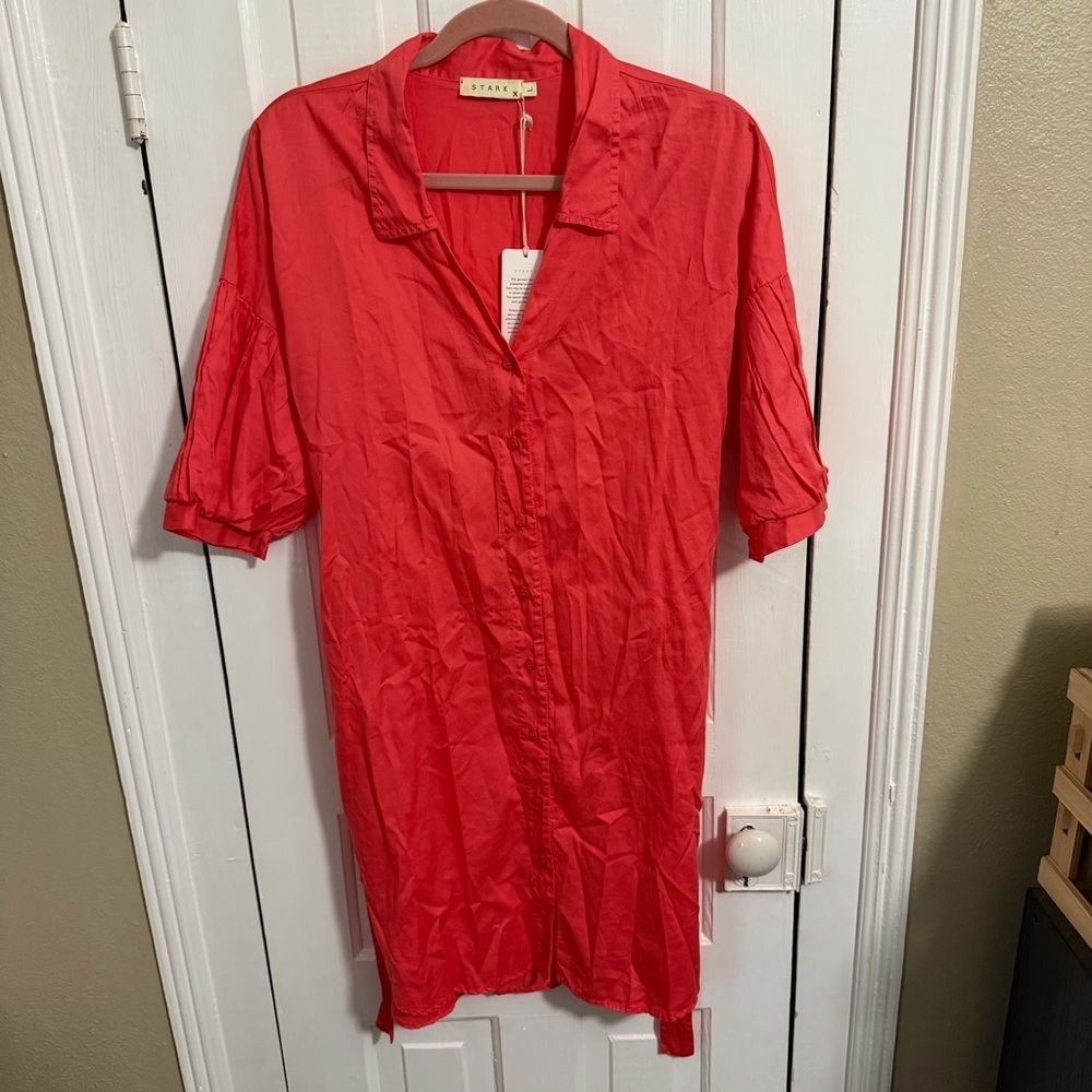 Stark X Jane Dress Nantucket Coral Pink Large B